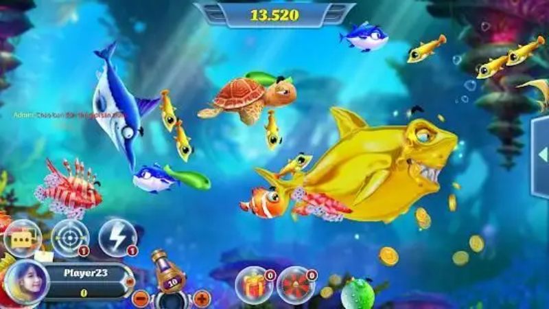 Các phòng chơi bắn cá thần tài hấp dẫn tại 68 Game Bài