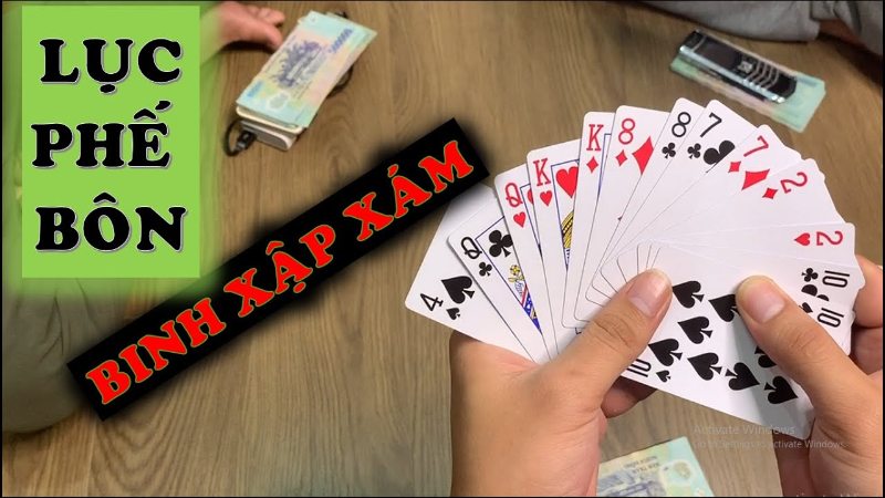 Thuật ngữ riêng dùng trong game bài binh xập xám