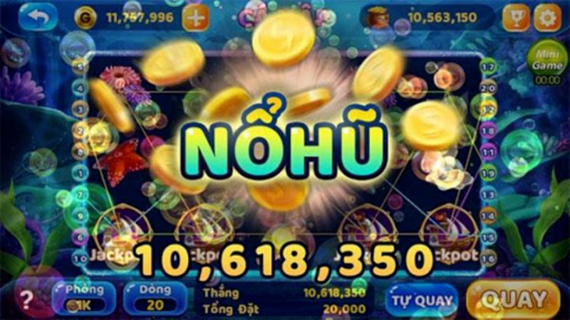 Những ưu điểm của game quay hũ